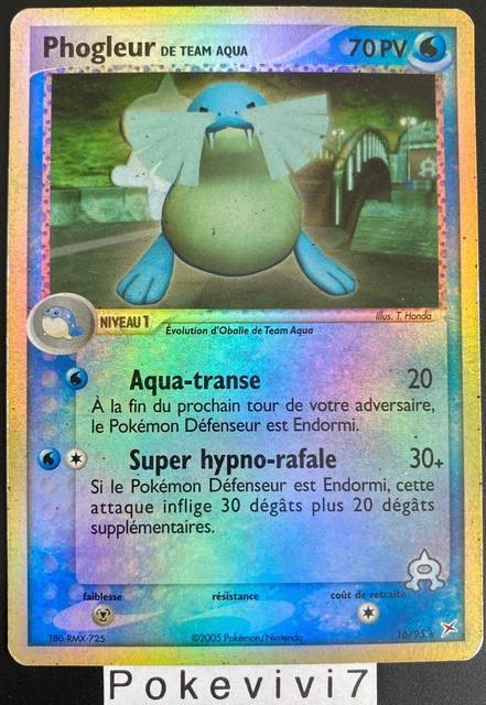 Carte Pokemon PHOGLEUR 16/95 Rare REVERSE Bloc EX Team Aqua VS Team Magma FR