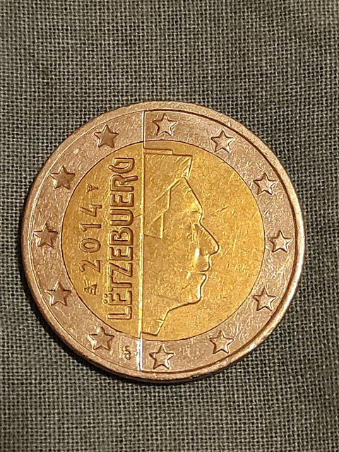 moneta 2 euro letzebuerg 2014