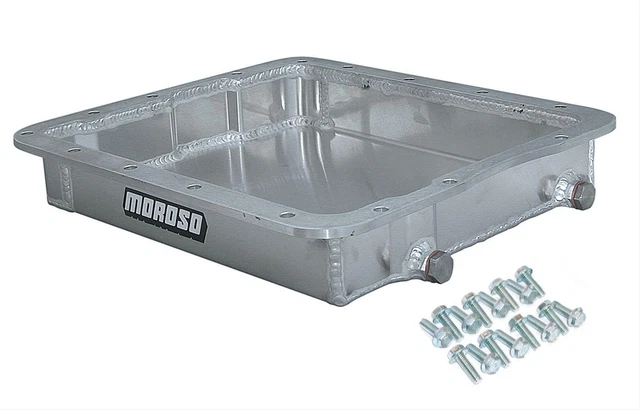 Moroso 42025 Transmission Pan Stock Aluminum Natural GM 700R4 Each