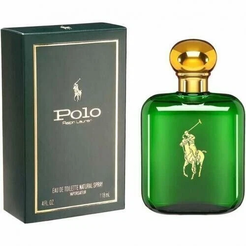 Ralph Lauren Polo Green EDT Cologne Spray 4 fl oz Brand New  w-out Box
