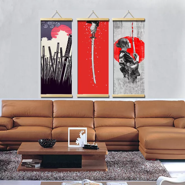 New HD Canvas Painting Wall Art Poster Japanese Style Home Decor Hanging Picture
