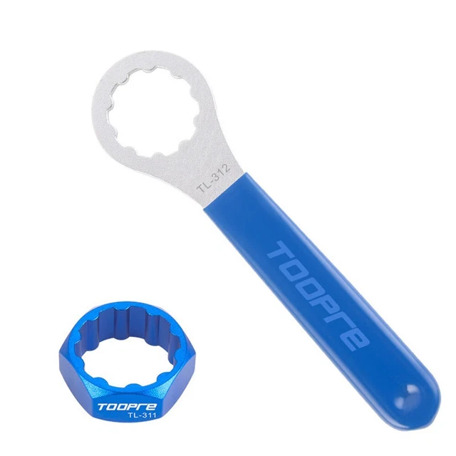 Tbest Clé à Molette Réglable Pour Roue D'inertie - Outil De