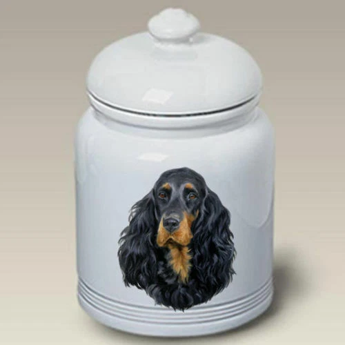 Gordon Setter Ceramic Treat Jar LP 45163