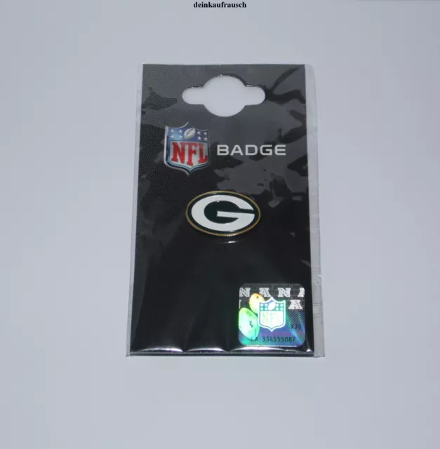 Green Bay Packers Pin - Badge - Anstecker  - NFL - Football  - NEU