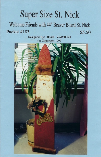 Super Größe St. Nick Jean Zawicki Dekorativ Malen Muster Paket