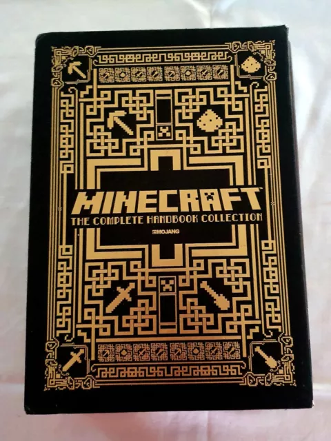 Minecraft, Complete Handbook Collection, 4 Book Boxed Set - 2014 Hardcover Books