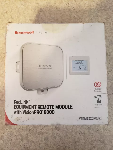 Honeywell YERM5220R8321 RedLINK ERM and VisionPro Thermostat & Module.