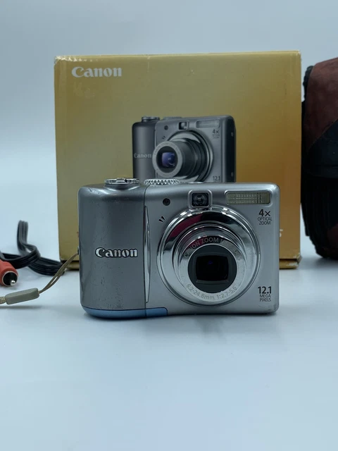 Canon PowerShot A1100 IS 12.1 MP Digital Camera - Silver