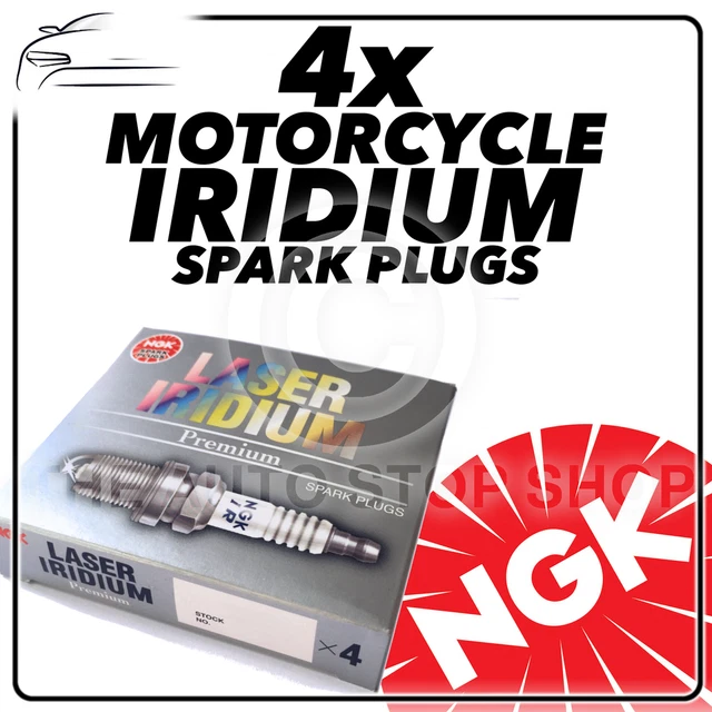 4X Zündkerze NGK CR9EIA-9 6289 Für Kawasaki ZX-10R 1000 D Ninja
