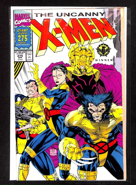 Uncanny X-Men #275 MARVEL Comics 1991 X revamp Jim Lee ART Chris Claremont