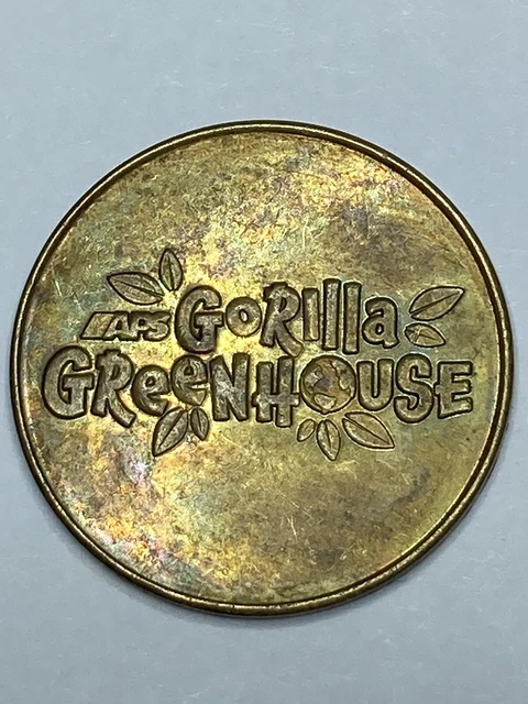 RARE APX GORILLA GREENHOUSE PHOENIX SUNS ARCADE TOKEN COPPER SQUARE ARIZONA #qv1