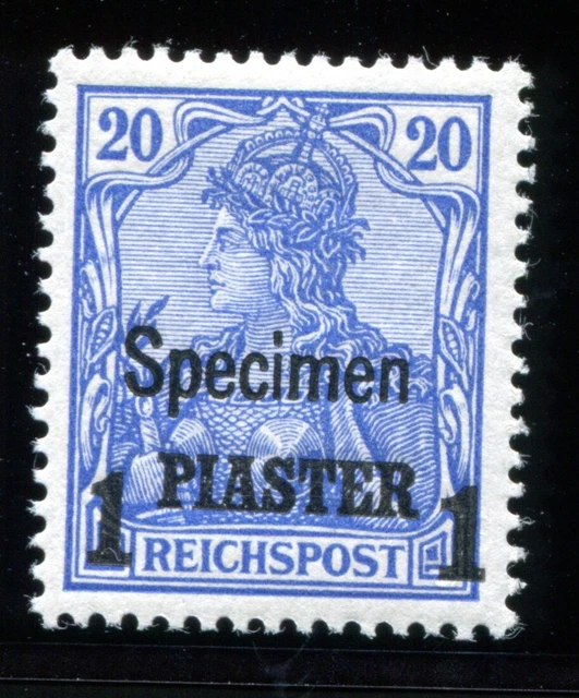 Deutsche Kolonien Türkei 1900 14Ii Specimen ** Postfrisch Luxus Befund Bpp(H5460