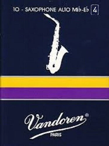 Vandoren SR214 - Classique - Boite de 10 anches Saxo ALTO Mib Force 4