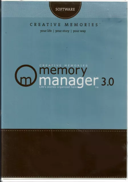 Software Creative Memories Memory Manager 3.0 (incluye clave de producto)