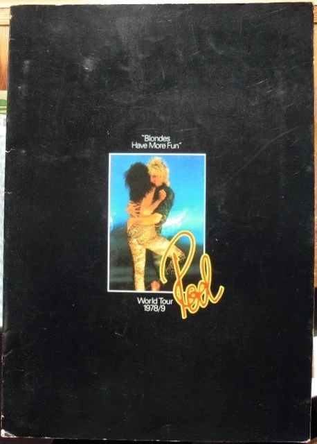 BROCHURE ROD STEWART World Tour 1978 9 h8 $70.38 - PicClick CA