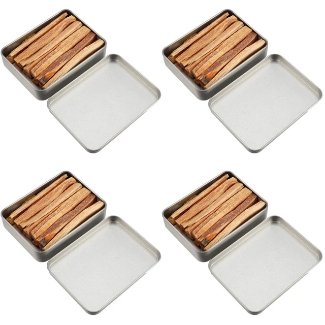 4 Set Wooden Camping Firelighter Fatwood Natural Starter Sticks Stove