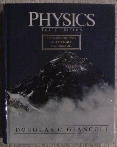 PHYSICS: PRINCIPLES WITH APPLICATIONS By Douglas C Giancoli - Hardcover *VG+*