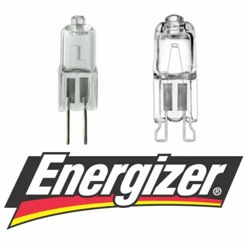 Energizer Halogen G4 G9 Glühbirnen Eco 14w = 20w 33w = 40w 2700k Kapsel warmweiß