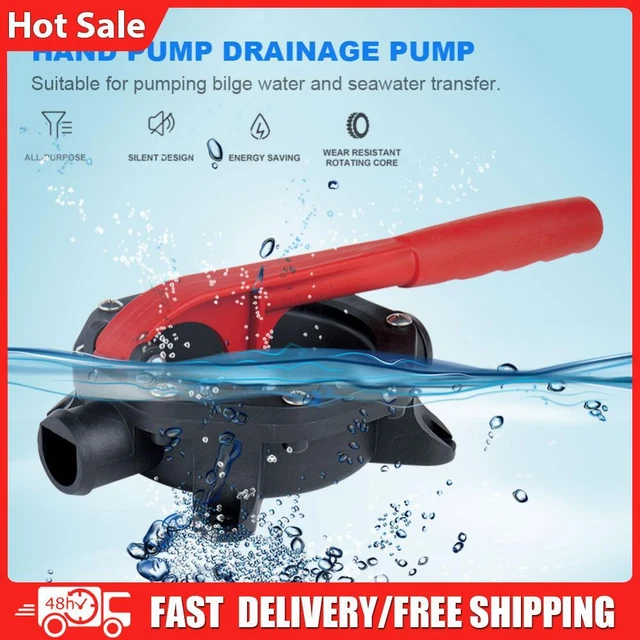 Pompa a vela diaframma autoadescante manuale pompa acqua manutenzione trasferimento acqua