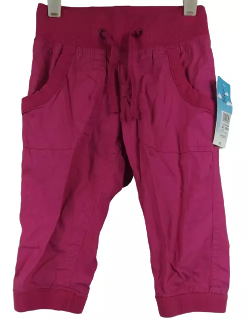 Alpine Design Ragazze Casual Pantaloni Capri Rosa - XS (4-5)