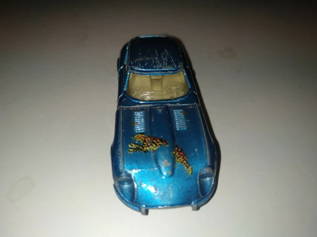 Miniature Majorette Porsche 924 N°247 - Échelle 1/60 - Made In France - Occasion