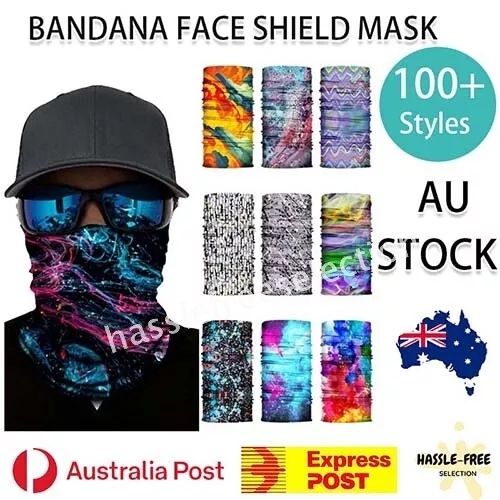 Bandana Face Mask Head Wrap Neck Fishing Headwrap Cycling Motorcycle Fishing