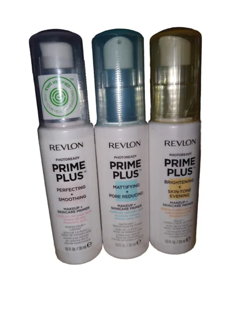 Revlon Photo ready - Prime Plus - Makeup & Skincare Primer - NEW