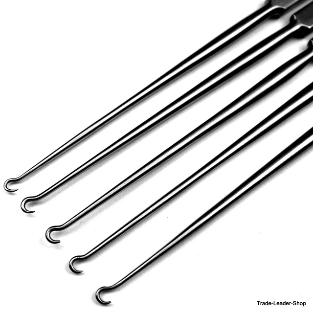 5 GILLIES WOUND Hook Skin Small Hook Operationsbesteck Hauthäkchen Dermatology 55.14 PicClick AU