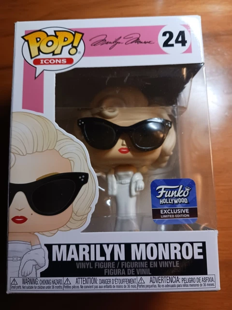 New Funko Pop! Icons: ♡MARILYN MONROE♡ #24  ☆Hollywood Funko Store EXCLUSIVE☆
