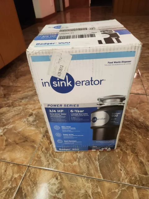 InSinkErator Badger 900 3/4HP Garbage Disposal