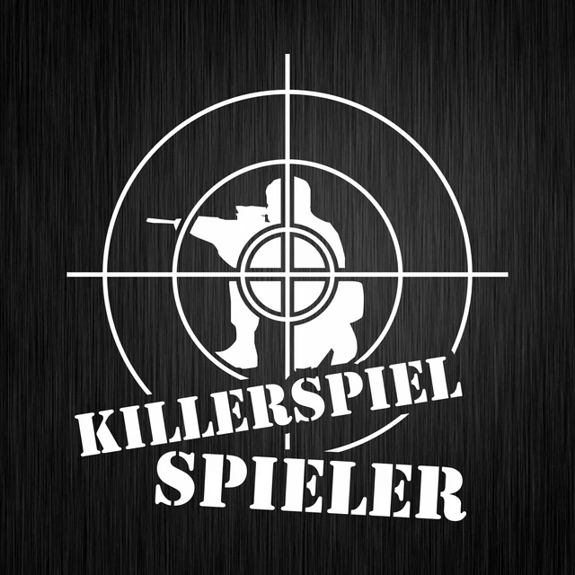 Killerspiel Spieler Gamer Geek Spaß Fun Weiß Auto Vinyl Decal Sticker Aufkleber