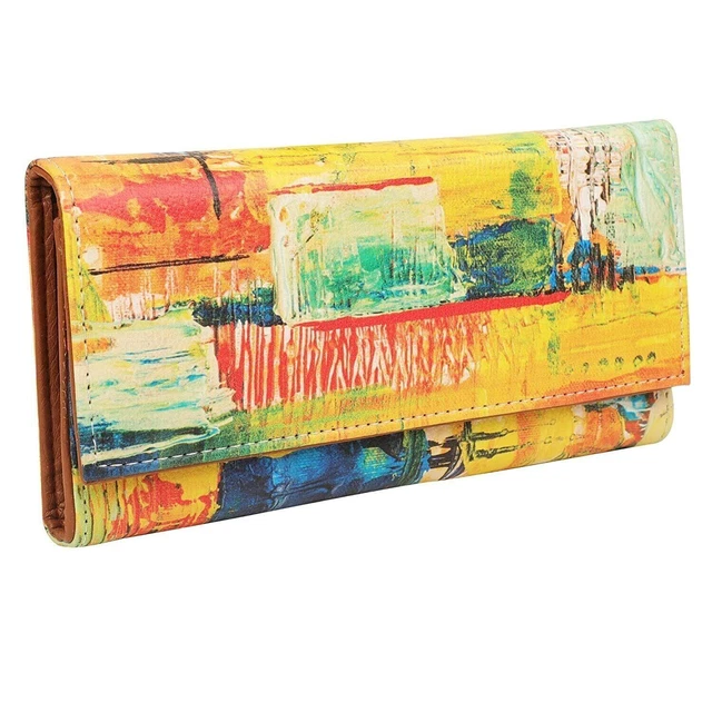 Nuevo Multicolor Piel Sintética de Mujer Cartera