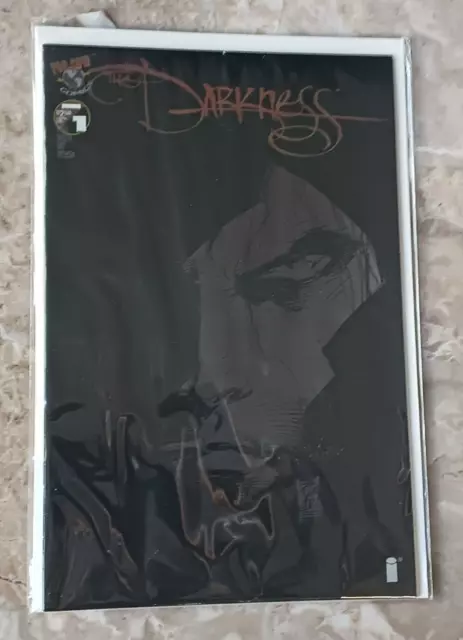 Image Comics THE DARKNESS #1 Black Variant VF/NM Garth Ennis Silvestri Top Cow