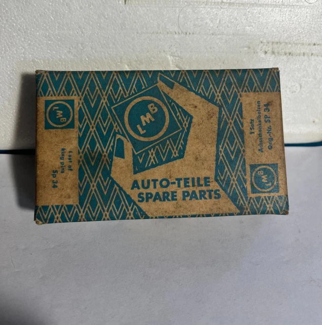 Volkswagen VW vintage Kingpin Set LMB Germany New NOS Sp 34