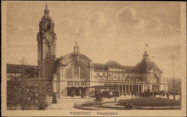 20017870 - 6200 Wiesbaden Wiesbaden, Hauptbahnhof,Karl Rud. Bremer & Co. AKU1