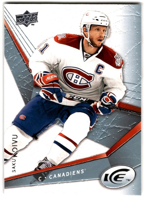 2008-09 Upper Deck Ice Saku Koivu Montreal Canadiens #84