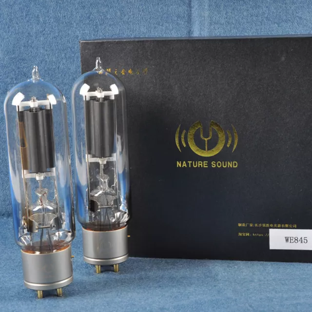 1 Pair HIFI LinLai WE845 Replica Western Vacuum Tube Electric 1:1