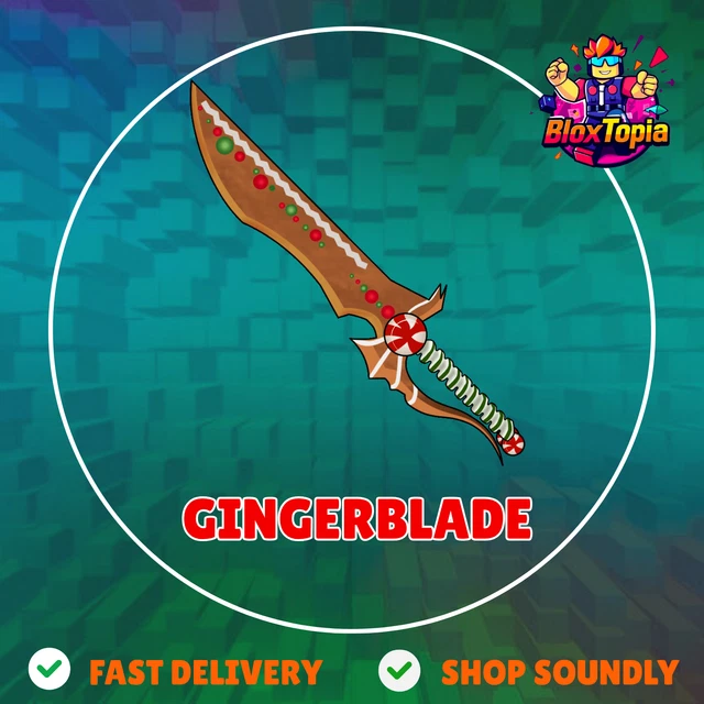Roblox Murder Mystery 2 MM2 | Chroma Gingerblade (Godly