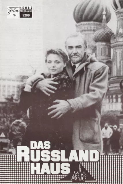 NFP 9286 ~Le Russland-Haus~ Sean Connery, Michelle Pfeiffer