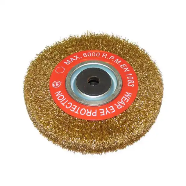 Abbott & Ashby AAWB/200 25mm x 200mm (8") Crimped Wire Brush Grinding Wheel