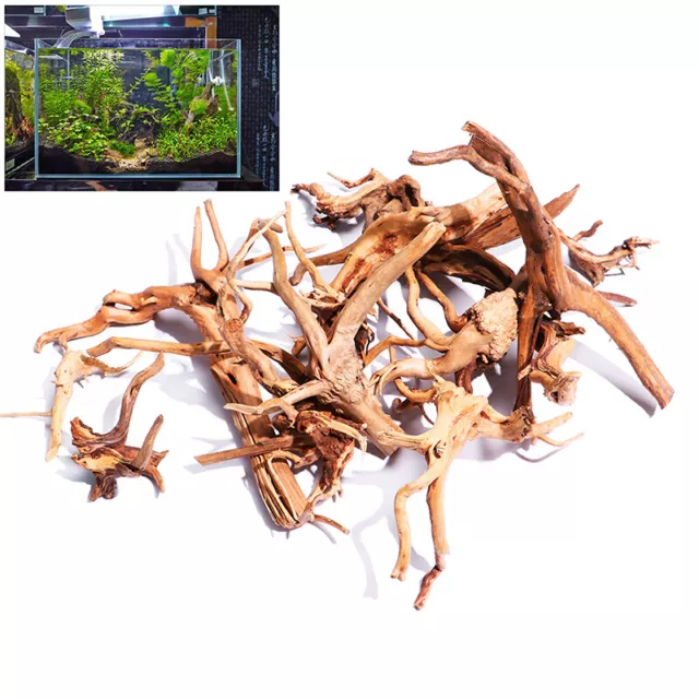 Tronco de árbol natural madera hundida para pecera acuario paisajismo Pl-H7