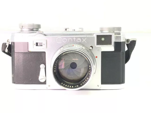 【As-is】zeiss Ikon Contax iiiA w/ zeiss sonnar 50mm f1.5 from JAPAN