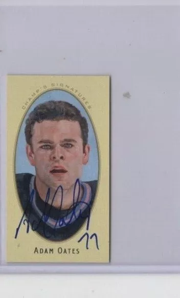 2011 Parkhurst Champions Champ's Signatures Adam Oates #4 Auto