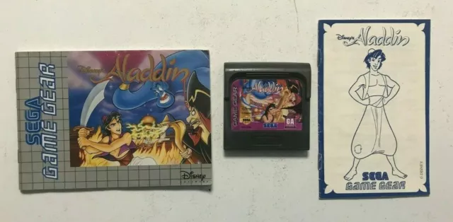 Aladdin Sega Game Gear