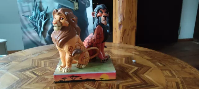 Disney König Der Löwen Showcase Collection Mufasa Scar Proud And Petulant