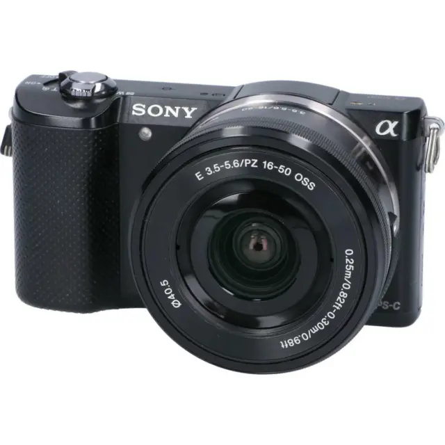 [Mint] Sony Alpha a5000 Digital Mirrorless Camera Body with PZ 16-50mm Lens