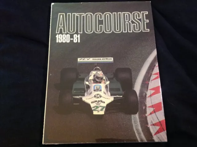 Autocourse 1980-81. Motor Racing Formula 1 F1 Team Williams Alan Jones Vg In D/W