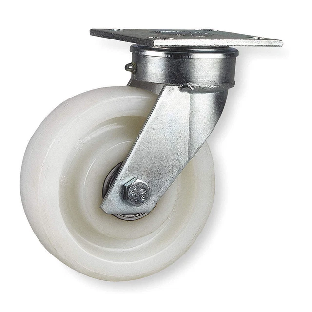 GRAINGER APPROVED TFK 200 NY2H Kingpinless Plate Caster,Rigid,2200 lb.