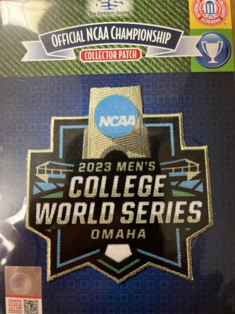 2023 Ncaa Mens College World Series Jersey Patch Cws Lsu Champions! Omaha Champs