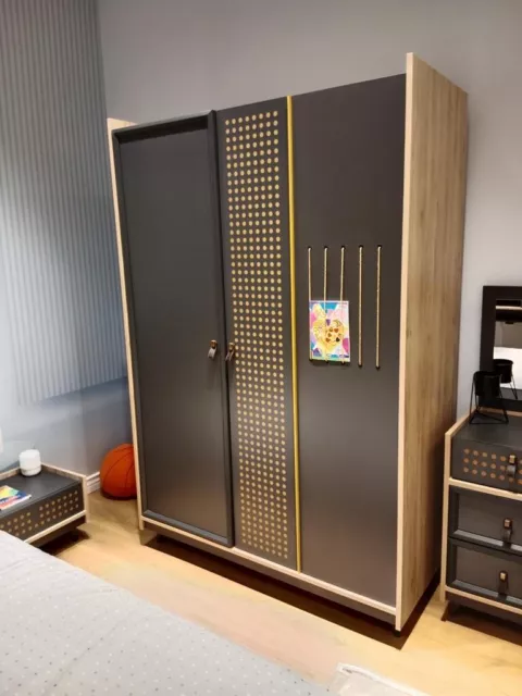 Armario Armario Lujoso Dormitorio Muebles Armarios Madera Habitación Infantil